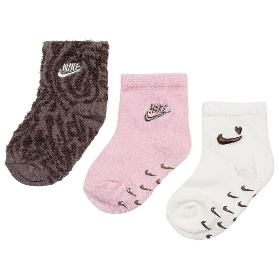 Nike Βρεφικές κάλτσες Wild Warmth Ribbed Socks 3 pairs Nike Βρεφικές κάλτσες Wild Warmth Ribbed Socks 3 pairs